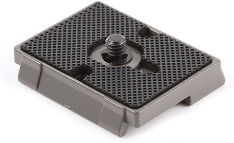 Manfrotto 200PL Quick Release Plate with 1/4'' Screw and Rubber Grip