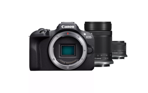 Canon EOS R100 + RF-S 18-45mm F4.5-6.3 IS STM + RF-S 55-210mm IS STM