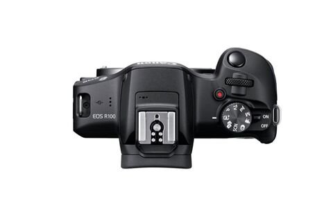 Canon EOS R100 Mirrorless Camera + RF-S 18-45mm F4.5-6.3 IS STM Lens + RF 75-300mm F4-5.6 Lens