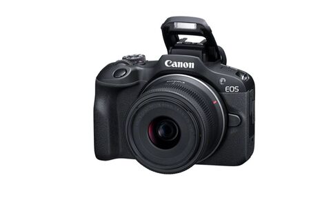 Canon EOS R100 Mirrorless Camera + RF-S 18-45mm F4.5-6.3 IS STM Lens + RF 75-300mm F4-5.6 Lens