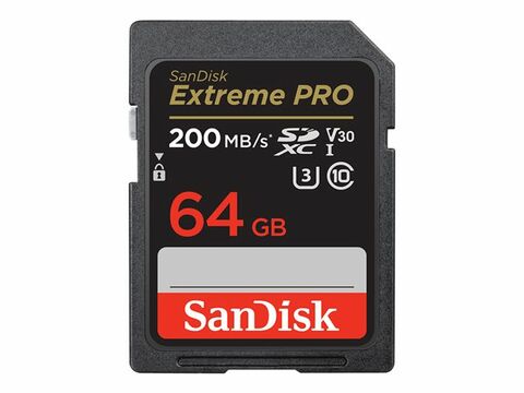 SanDisk 64GB Extreme PRO UHS-I SDXC