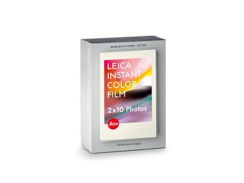 Leica SOFORT color film duo pack (mini), warm white