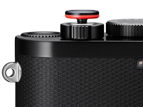 Leica Soft Release Button, Aluminium, Black