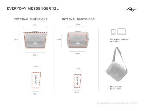 Peak Design Everyday Messenger 13L (Ocean)