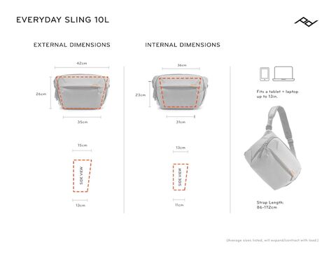 Peak Design Everyday Sling 10L (Eclipse)