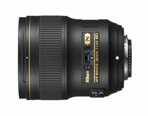 NIKKOR 28mm zoom lens