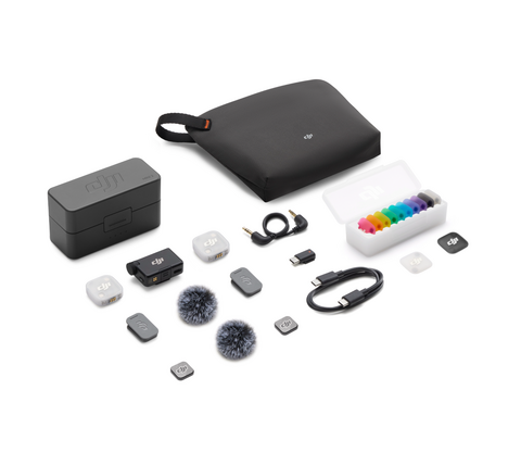 DJI Mic Mini 2 (2 TX + 1 RX + Charging Case)