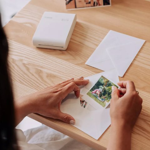 Canon SELPHY SQUARE QX10 Portable Colour Photo Wireless Printer