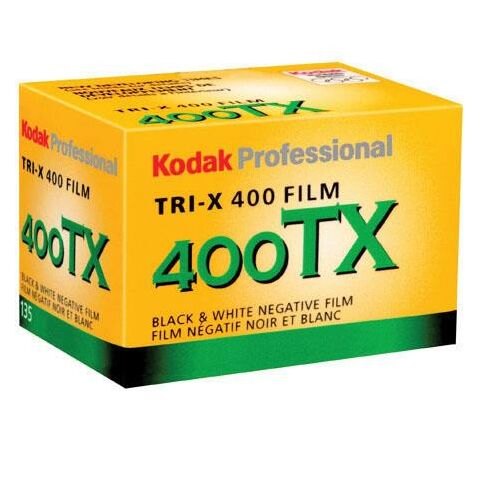 Kodak Professional Tri-X 400 Black and White Negative Film (35mm Roll Film, 36 Exposures)