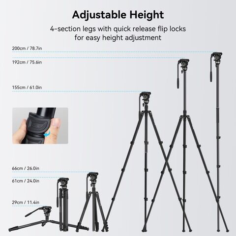 Smallrig Video Tripod Kit CT210