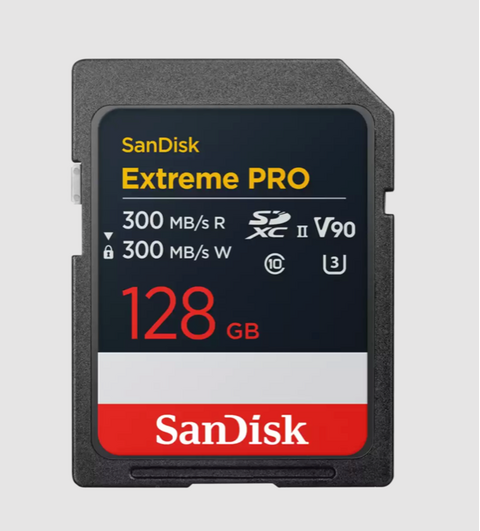 SanDisk 128GB Extreme PRO UHS-II SDXC