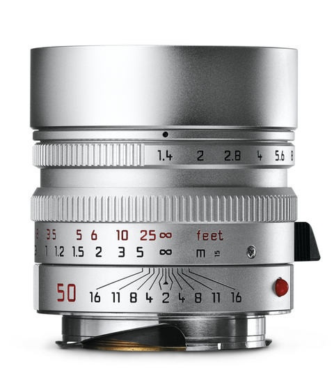 Leica SUMMILUX-M 50mm f/1.4 ASPH., silver chrome finish