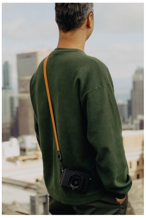 Peak Design Form Leather Camera Strap Long (Amber)