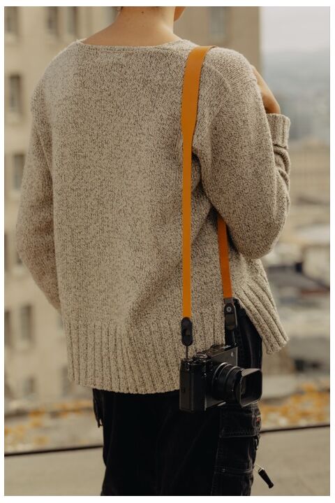 Peak Design Form Leather Camera Strap Standard (Amber)