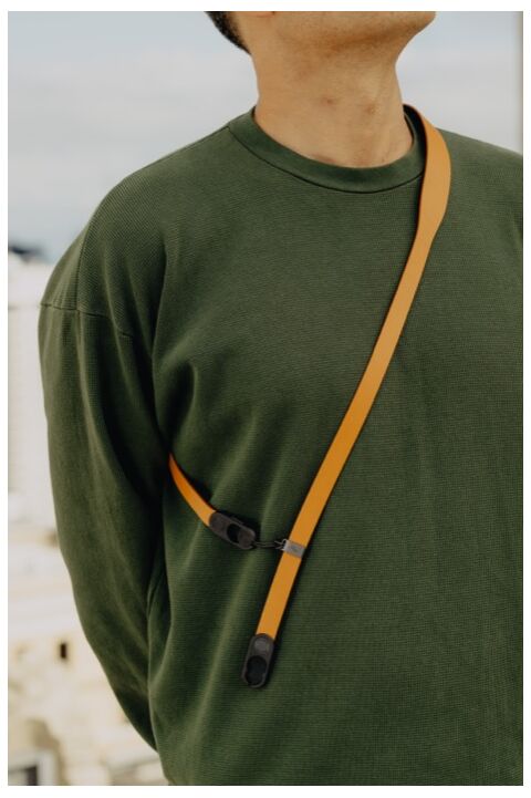 Peak Design Form Leather Camera Strap Long (Amber)