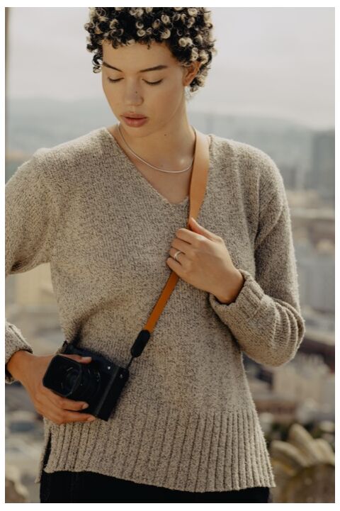 Peak Design Form Leather Camera Strap Short (Amber)