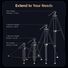 SmallRig FreeBlazer Counterbalance Carbon Fiber Video Tripod Kit AD-Pro8
